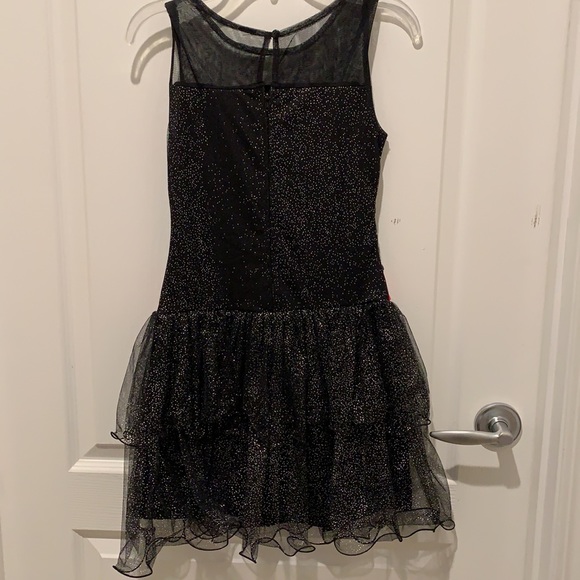 Tulle Black Dress Size 10 - Picture 4 of 7